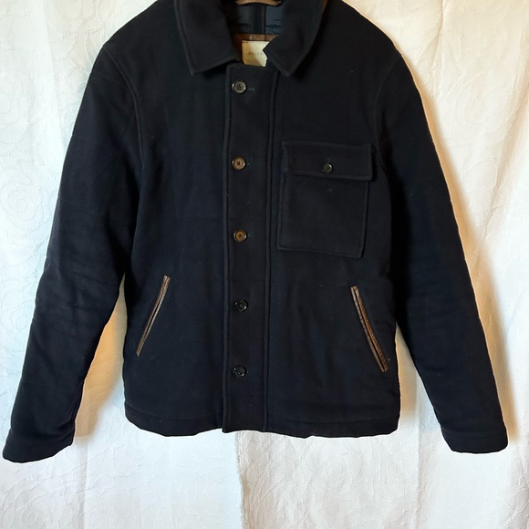 BILLY REID Men's Blue Wool Blend Jacket. Made in Italy. Size Medium. - Picture 4 of 14